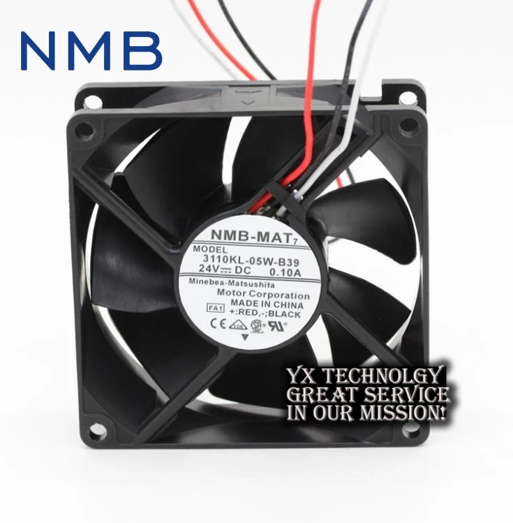 Новый и оригинальный 3110KL-05W-B39 8025 8 см 24 В 0.10A привод вентилятора стойло