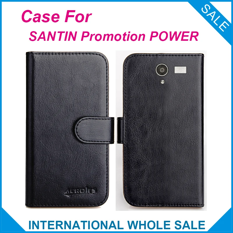 Оригинал! Чехол SANTIN Promotion POWER 6 видов цветов высококачественный кожаный