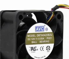 Вентилятор 4 см линия pwm вентилятор для Avc dual ball 4020 | Компьютеры и офис