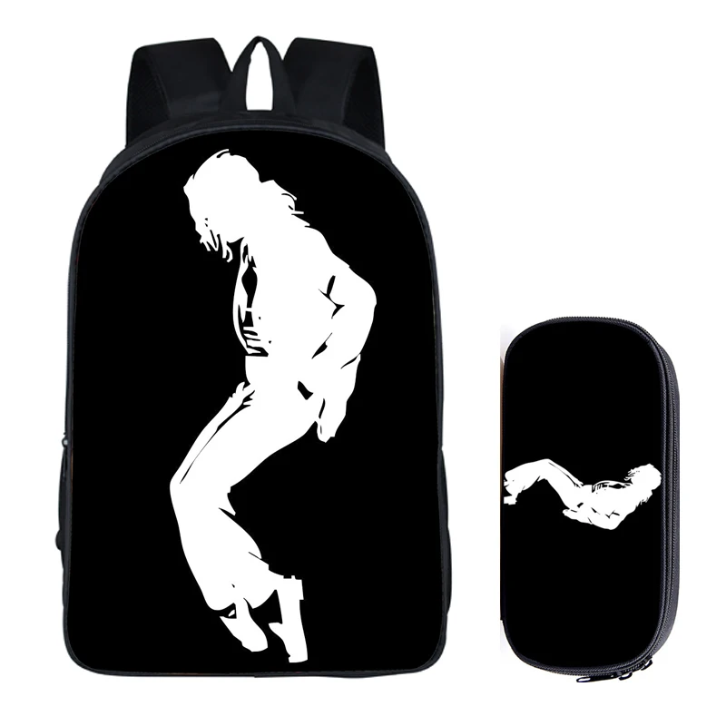 Мужской рюкзак, студенческий рюкзак, Майкл Джексон, нейлон, с принтом, крутые школьные сумки, Bolsos Mujer, сделай сам, рюкзак для путешествий, сумка для книг