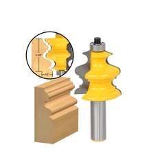 1PCS-1/2*1-1/2'',CNC Free shipping woodworking router bit,solid carbide end mill,Cabinet door,wardrobe door mortise knife