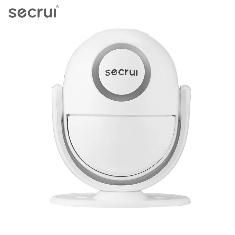 

SECRUI WP6 Wireless Home Security Alarm PIR Motion Sensor Alarm Visitor Guest Entry Doorbell Chime with Remote Control