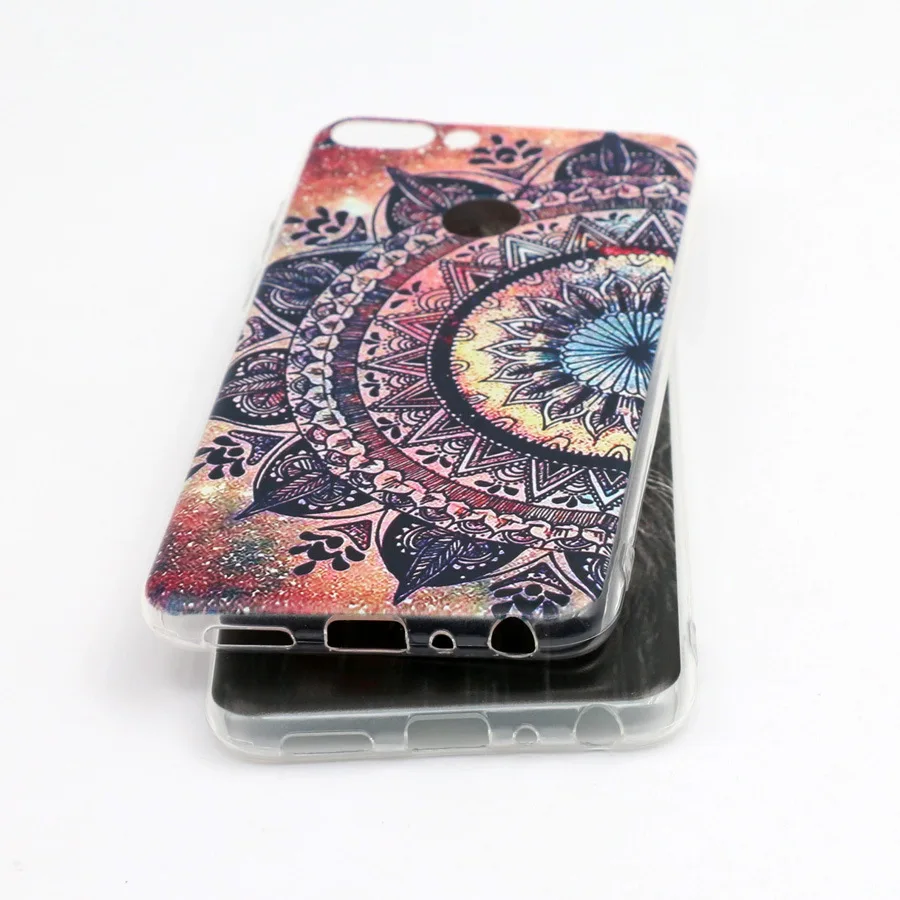 

For Huawei P Smart Phone Case Silicone Cartoon Soft TPU Back Case For Huawei P Smart Protective Cover Shell Fundas PSmart Covers
