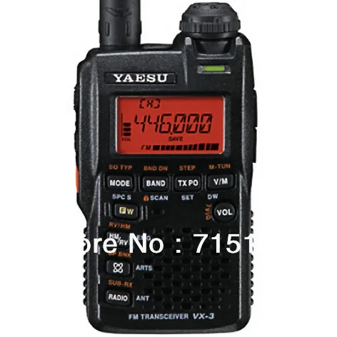 Yaesu VX-3R радио ультра-компактный Двухдиапазонный портативный fm-приемопередатчик/двухстороннее радио