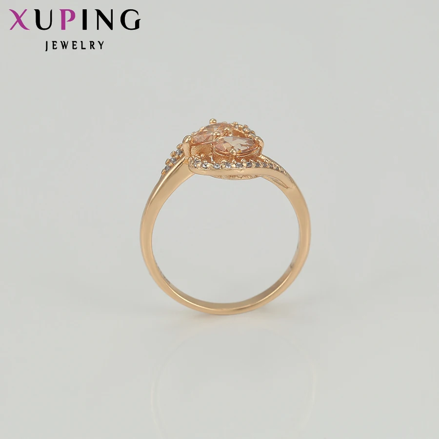 Xuping обручальное кольцо золотого цвета с белым \ красным \ фиолетовым кольцом для женщин ювелирные изделия подарок на день Святого Валентина S32.1 \ S22, 2-12657