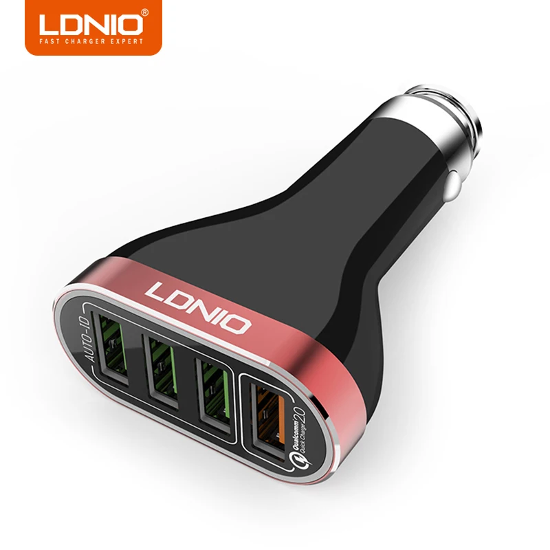 LDNIO Quick Charger 2.0 4 Ports USB Charger 5V/6.6A Fast Mobile Phone Charger Car Charger for Samsung|charger for samsung|charger 2.0quick charger - AliExpress