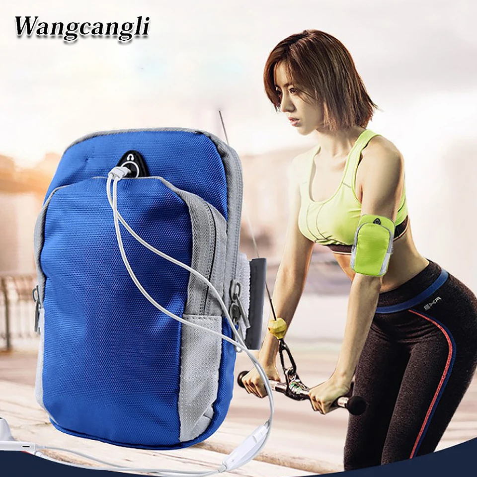 

wangcangli mobile bracelet run phone armband cover for running arm band the holder for phone on hand arm case for hand