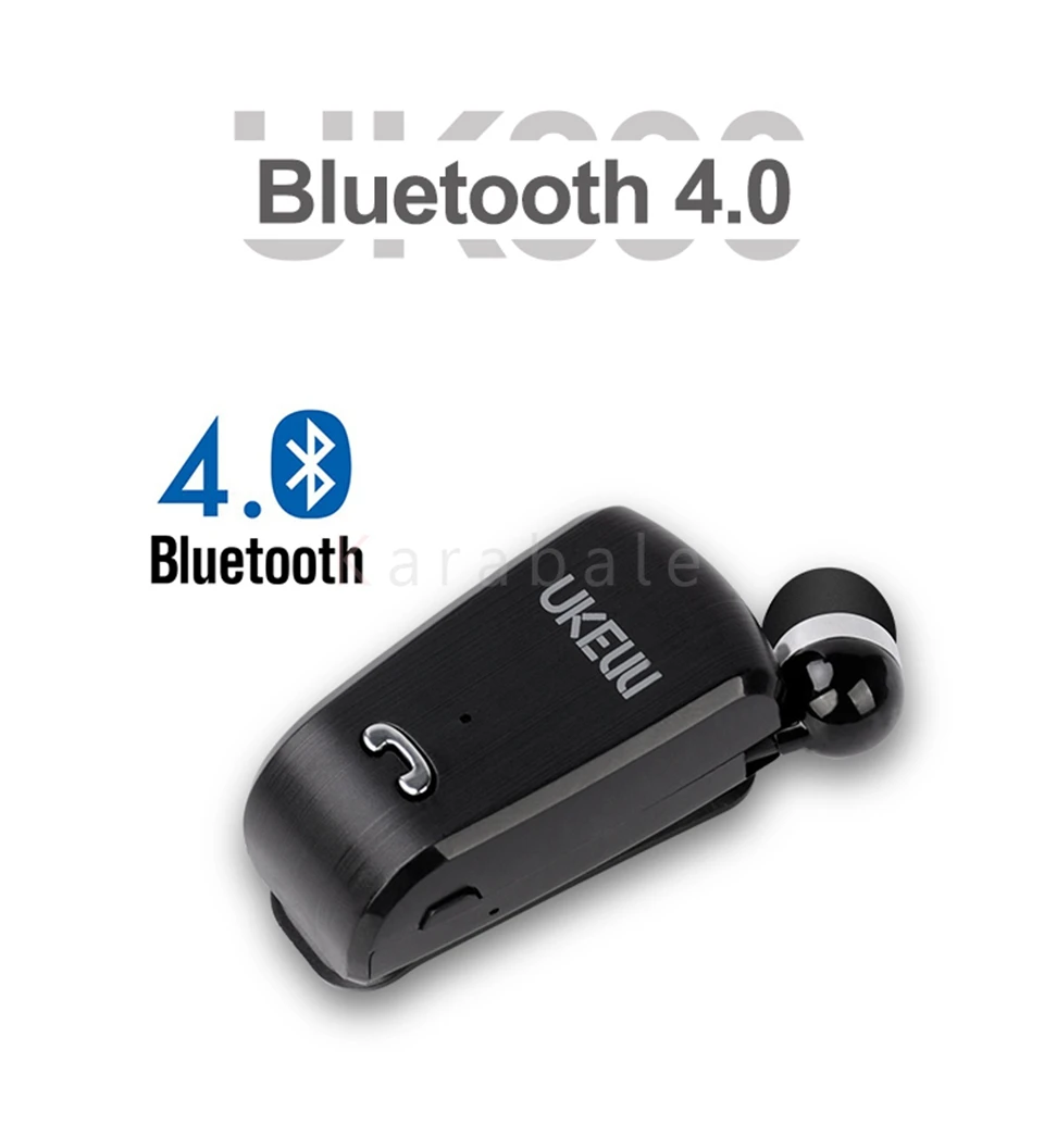 UK890 Беспроводная Bluetooth V4.0 гарнитура-вкладыши гарнитура в деловом стиле