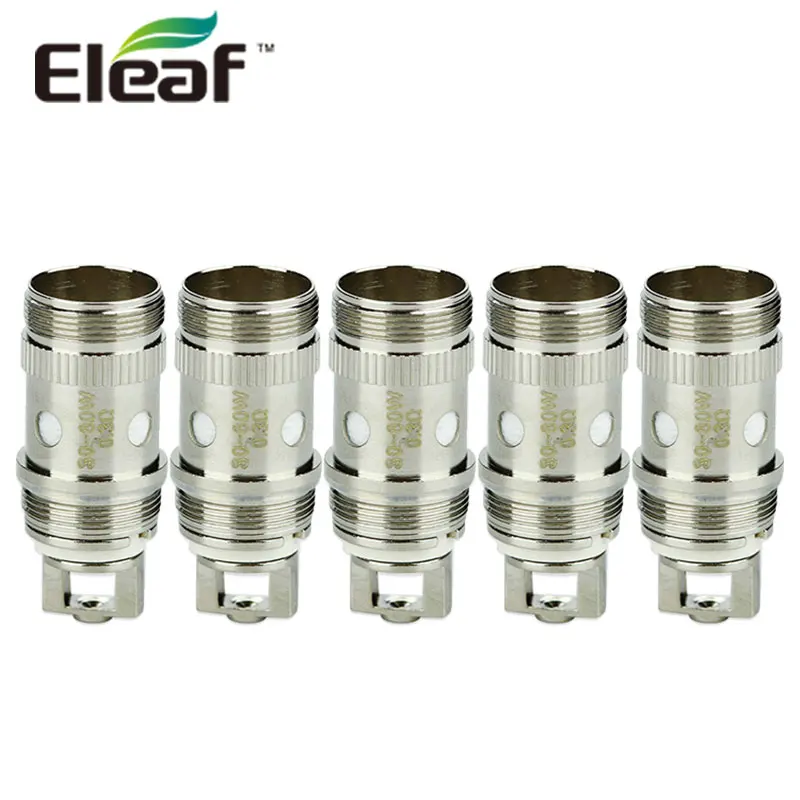 Оригинальные 5 шт. Eleaf iJust 2 EC катушки 0.3ohm/0.5ohm just2 распылитель головы катушки для iJust 2/Melo 2/Melo 3/Melo 3 Mini/Lemo 3