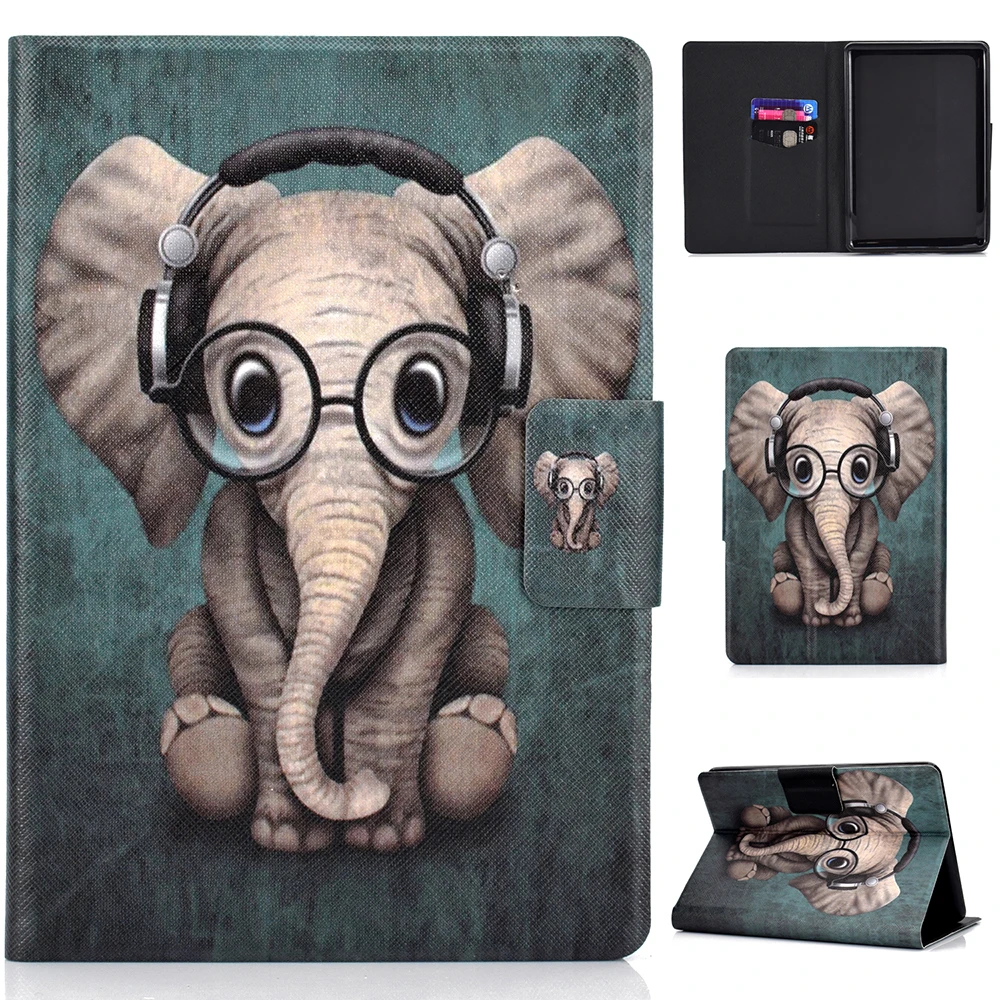 New Painted PU Leather Case For Amazon Kindle Paperwhite 4 2018 6.0&quot e-Book Cover 10th Generation Shell | Компьютеры и офис
