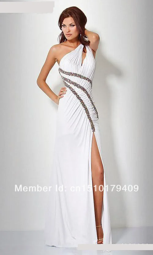 Free Shipping Christmas! White Evening Dresses Pageant Party Prom Custom Made 2-6 8-10 12-20 BE1118005 | Свадьбы и торжества