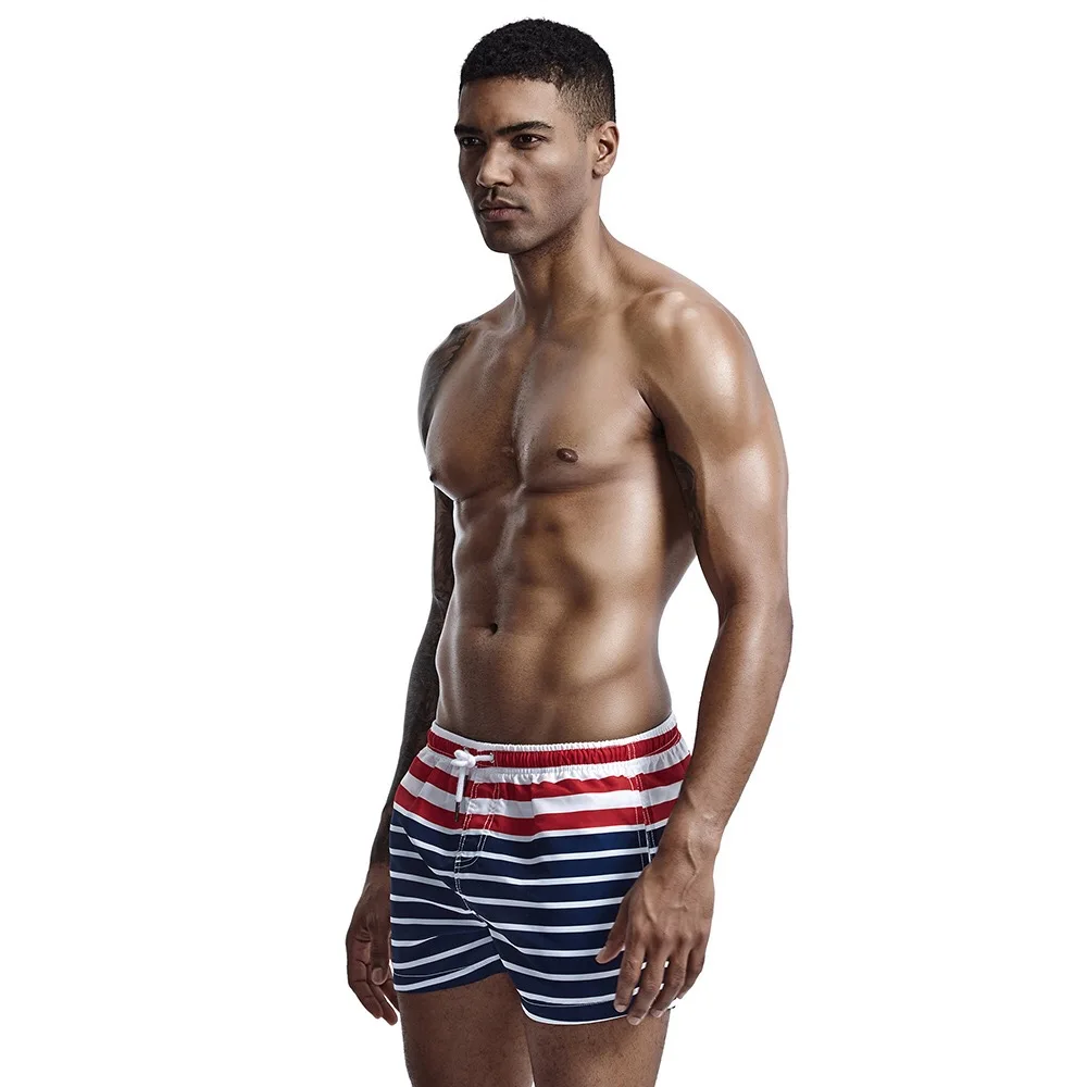 Новый Для мужчин, быстросохнущие пляжные короткие штаны, Для Мужчин's модный пэчворк пляжные шорты для будущих мам, Для мужчин шорты больших