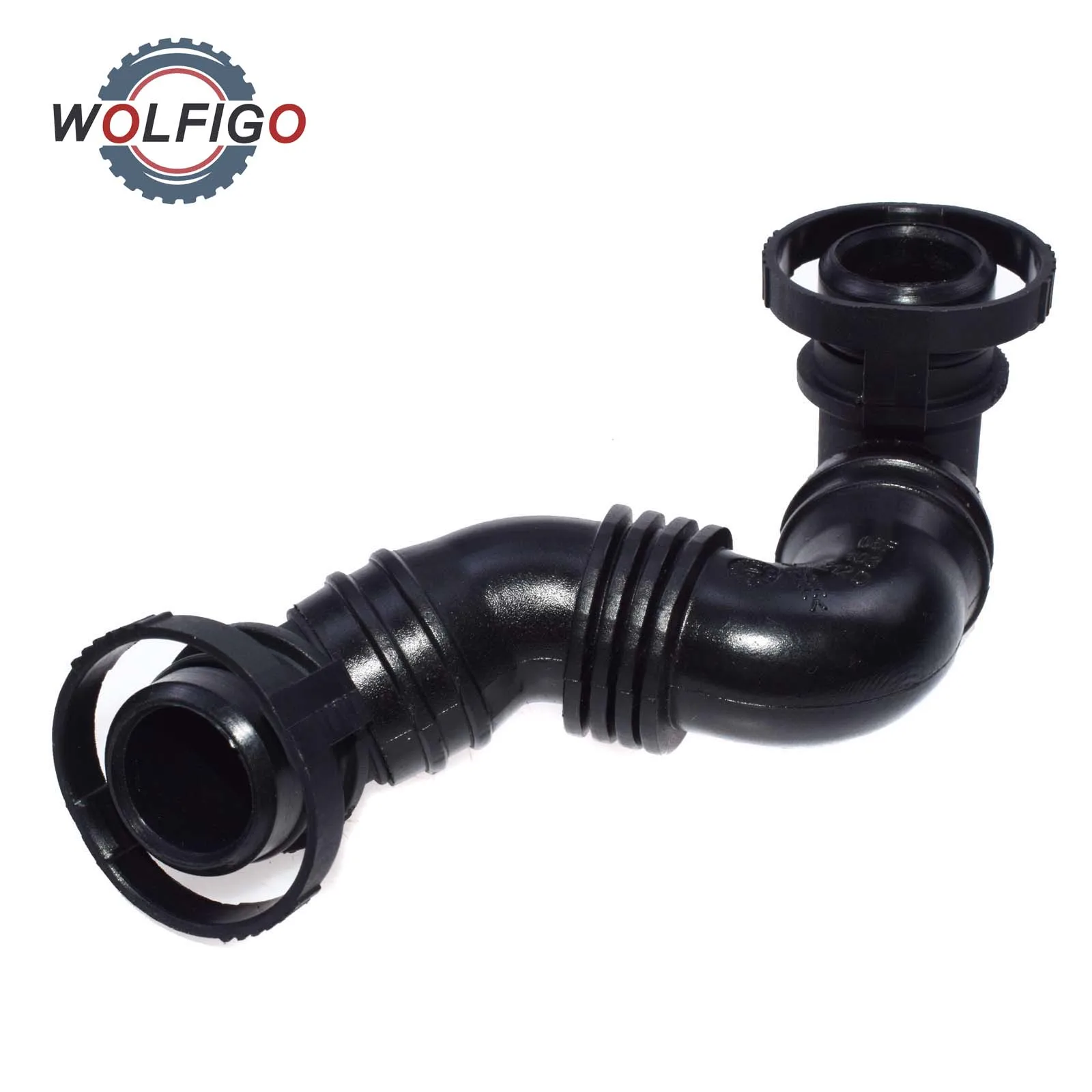 

WOLFIGO Crankcase Breather Vent Hose for VW EOS Golf Mk5 Passat Touran Audi A3 Seat Altea Leon Skoda Octavia 2.0 FSI 06F103212D