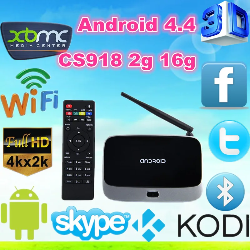 

2G 16G CS918 RK3188 1.16GHz ARM Android Cs918 Tv box 4.2 Quad-Core Cs918 Smart Ip Set Tv Box Rockchips