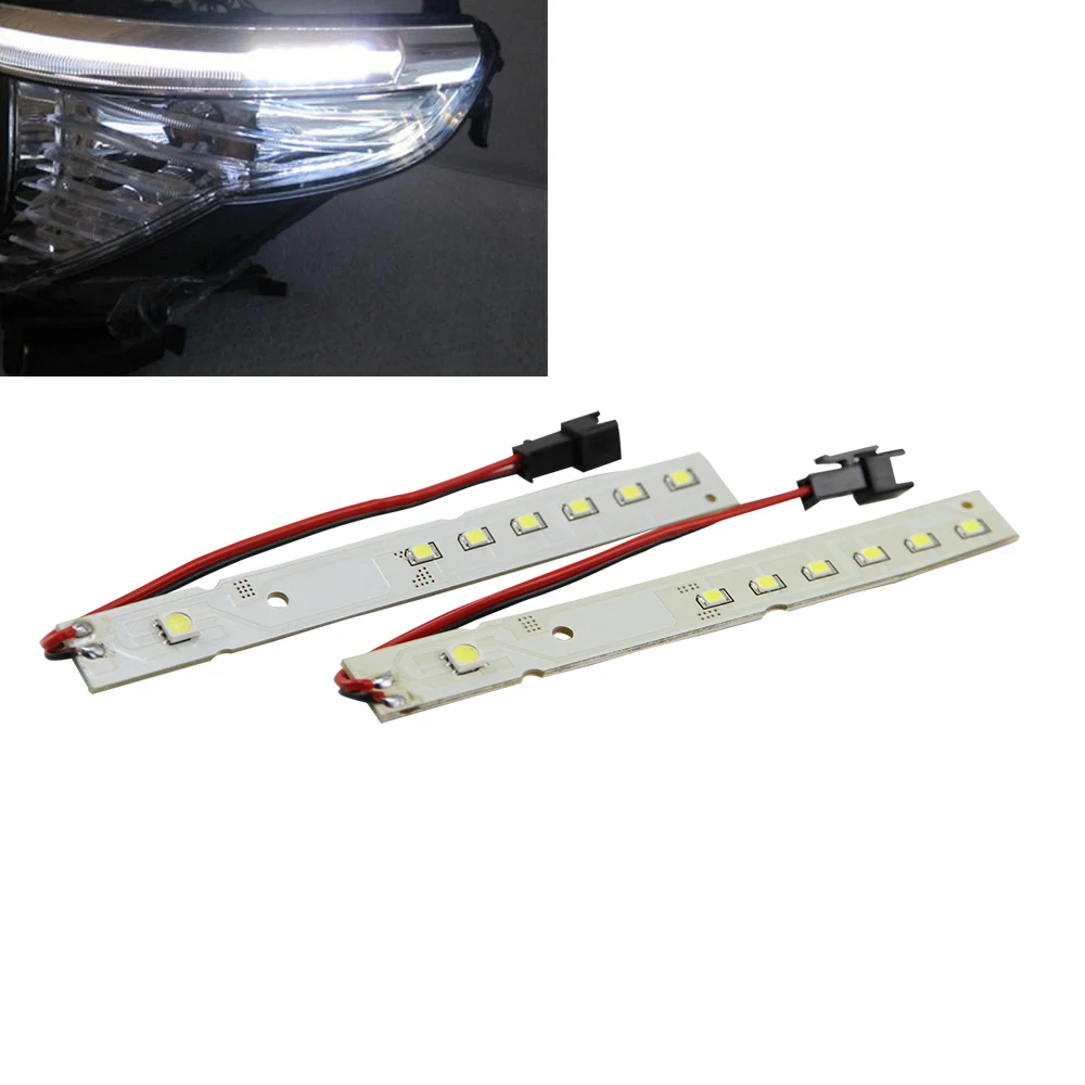 

6000K 2835 SMD LED High power Eyelid Eyebrow drl daytime running Modules led light for BMW E60 LCI 5 Series 528i 535i 550i M5