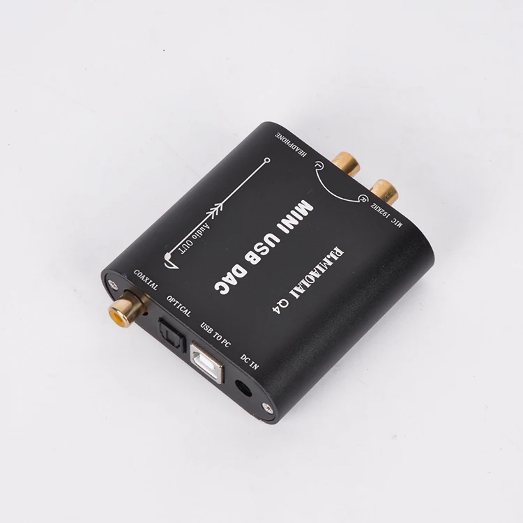 PC USB DAC CM108AH 24 бит/192 кГц аудио декодер преобразует цифровой сигнал в аналоговый звуковой сигнал без потерь Q4