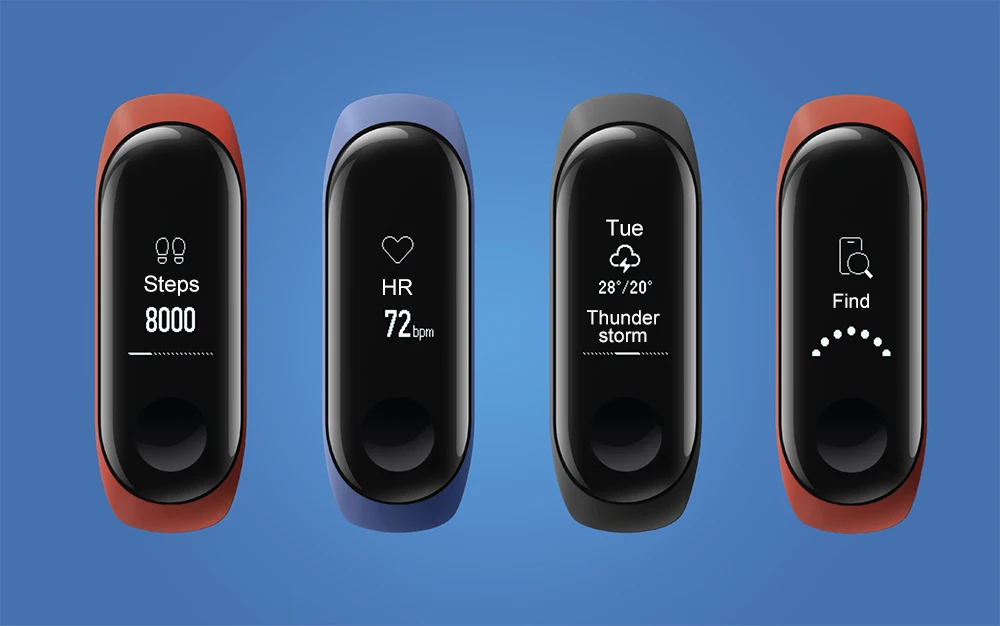 Xiaomi mi band 4 смарт-браслет mi band 4 OLED дисплей mi band 4 фитнес-трекер Водонепроницаемый