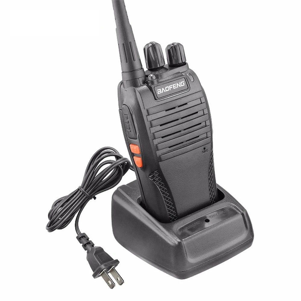 2PCS Baofeng BF 999s UHF Hotel Communicator Handheld Transceiver Cb Radio Flashlight 999S Radio Walky Talky 4