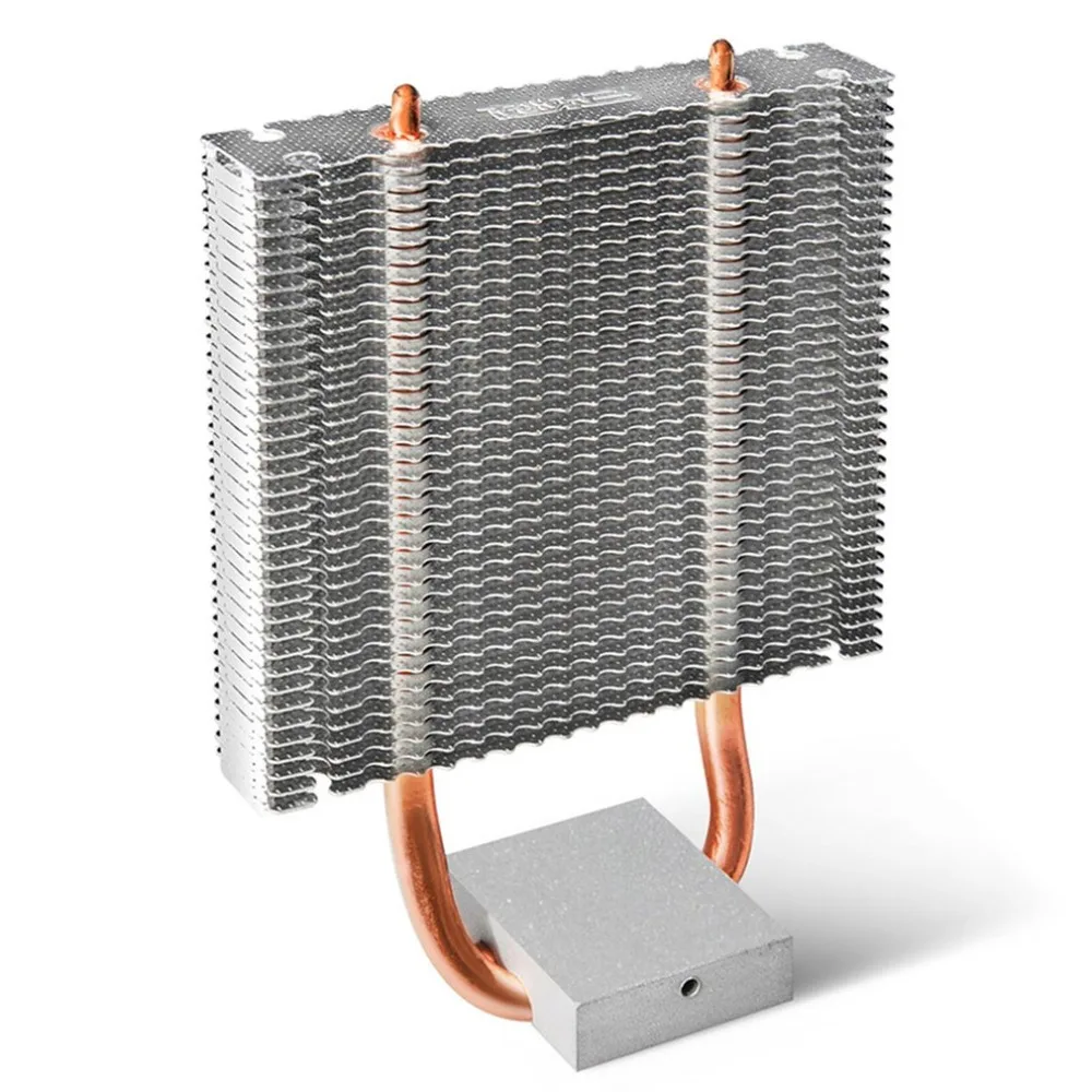 

PCCOOLER CPU Cooler 2 Heatpipes Radiator Aluminum Heatsink Motherboard Northbridge Cooler Support 80mm CPU Fan