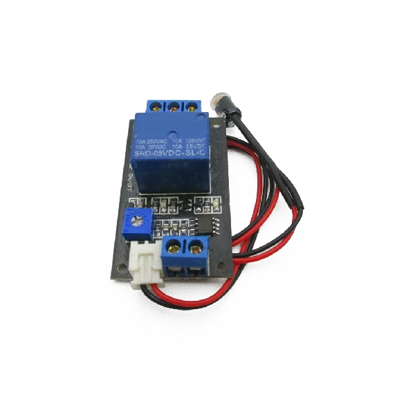 

Photoresistance relay control module / light control switch / matt sensor module 5V DC5V