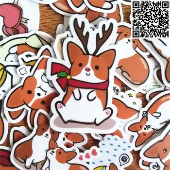 

40 pcs Cute little reindeer Sticker for Luggage Skateboard Phone Laptop Moto Bicycle Wall Guitar/Eason Stickers/DIY Scrapbooking