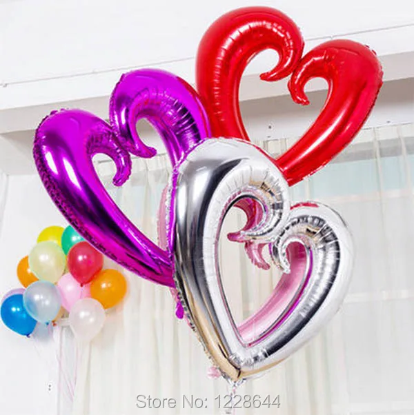 DH_43inch XO heart foil balloons -1