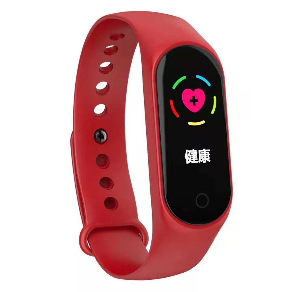 

M4 Tracker Blood Pressure Heart Rate Monitor Smart Band Bracelet Smart Watch amazfit bip watch smartwatch IP68 Waterproof