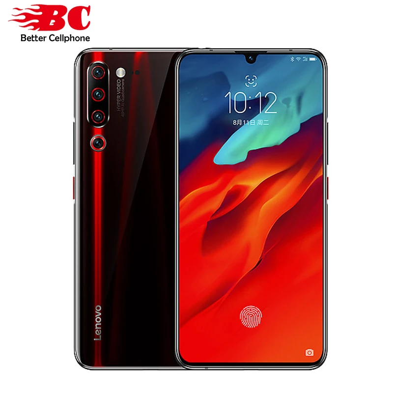 Lenovo Z6 Pro с глобальной прошивкой, экран капли воды, жидкое охлаждение, теплоотвод, гипер видео, четыре тыловых камеры, 855 МП, Snapdragon