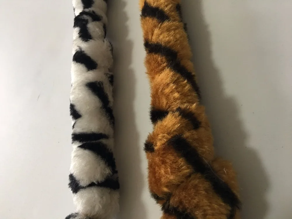 Usd0.95/pc игрушка для домашних животных удочка для игры с кошкой рисунок зебры леопардовый узор 100 см длинная ткань перо с колокольчиком 20 шт./партия