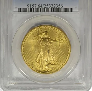 

1911 $20 Saint Gaudens Double Eagle coin