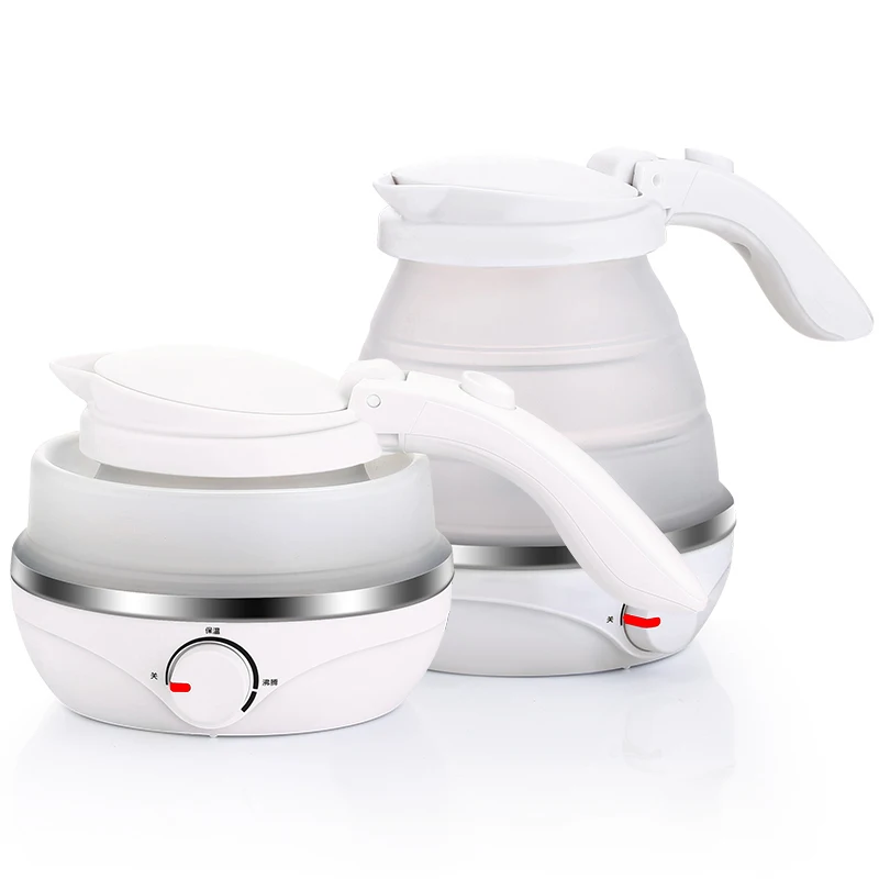 NEW Electric kettle travel abroad folding silica gel portablein