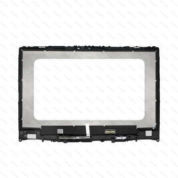 

14" LCD Display Screen Touch Digitizer Assembly with Frame For Lenovo Yoga 530-14IKB 530-14ARR NT140WHM-N43 5D10M42866