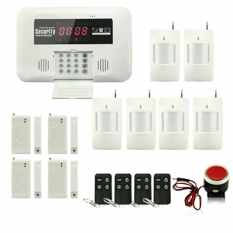 App alarm system home gsm wireless alarm system with lcd display and 99