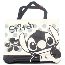 Водонепроницаемая сумка для подгузников с Микки-Маусом на молнии, сумка для покупок с мультипликационным принтом, сумка на плечо с Минни Маус