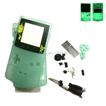 Горячая светящаяся оболочка корпуса флуоресцентный зеленый цвет для 【dogbcgameboy Цвет W/пикачуленс крестовые отвертки y-формы