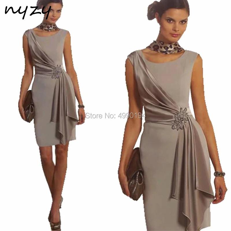 NYZY C41 Vestido платье коктейльные платья короткая мини Асимметричная юбка атласное платье для свадебной вечеринки Выпускной