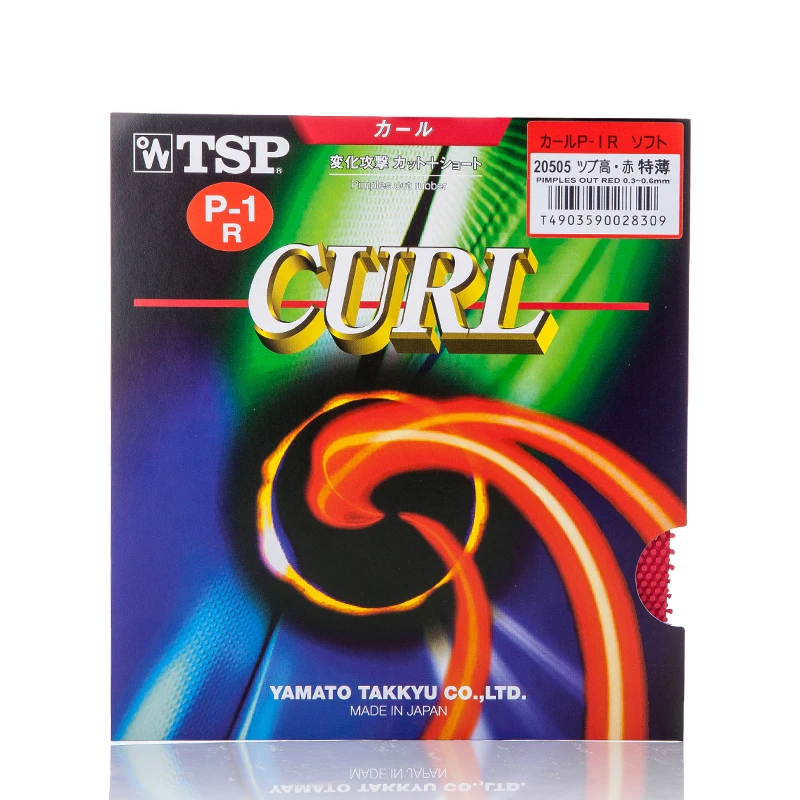 

TSP Original CURL P-1R (P-1 R) Table Tennis Rubber (Used by Joo Se-Hyuk, Seo Hyowon) Pips-long Ping Pong Sponge