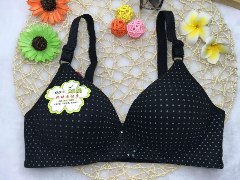 

Elegant soft black thin cotton bras for women seamless ladies bra VS plus size B C cup sexy push up bra victoria dress bh C3512