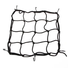 Nova Bagagem Da Motocicleta Bicicleta 6 Ganchos Hold Down Tanque De Combustível Bagagem Net Malha Web Styling