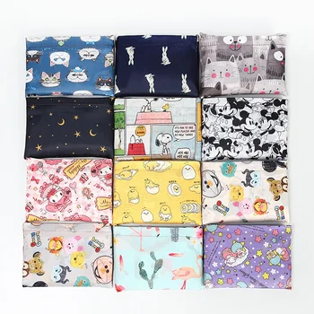

2019 Japanese folding portable cartoon Environmental protection shopping bags