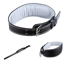 Weight Lifting Belt PU Leather Powerlifting Crossfit Fitness Equipment for Weightlifting Waist Support Body Building Gym Belt