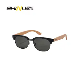 Заводские прямые женские мужские деревянные солнцезащитные очки бамбуковые солнцезащитные очки Oculos De Sol модные тени ANTI-UVA и анти-UVB очки 5859