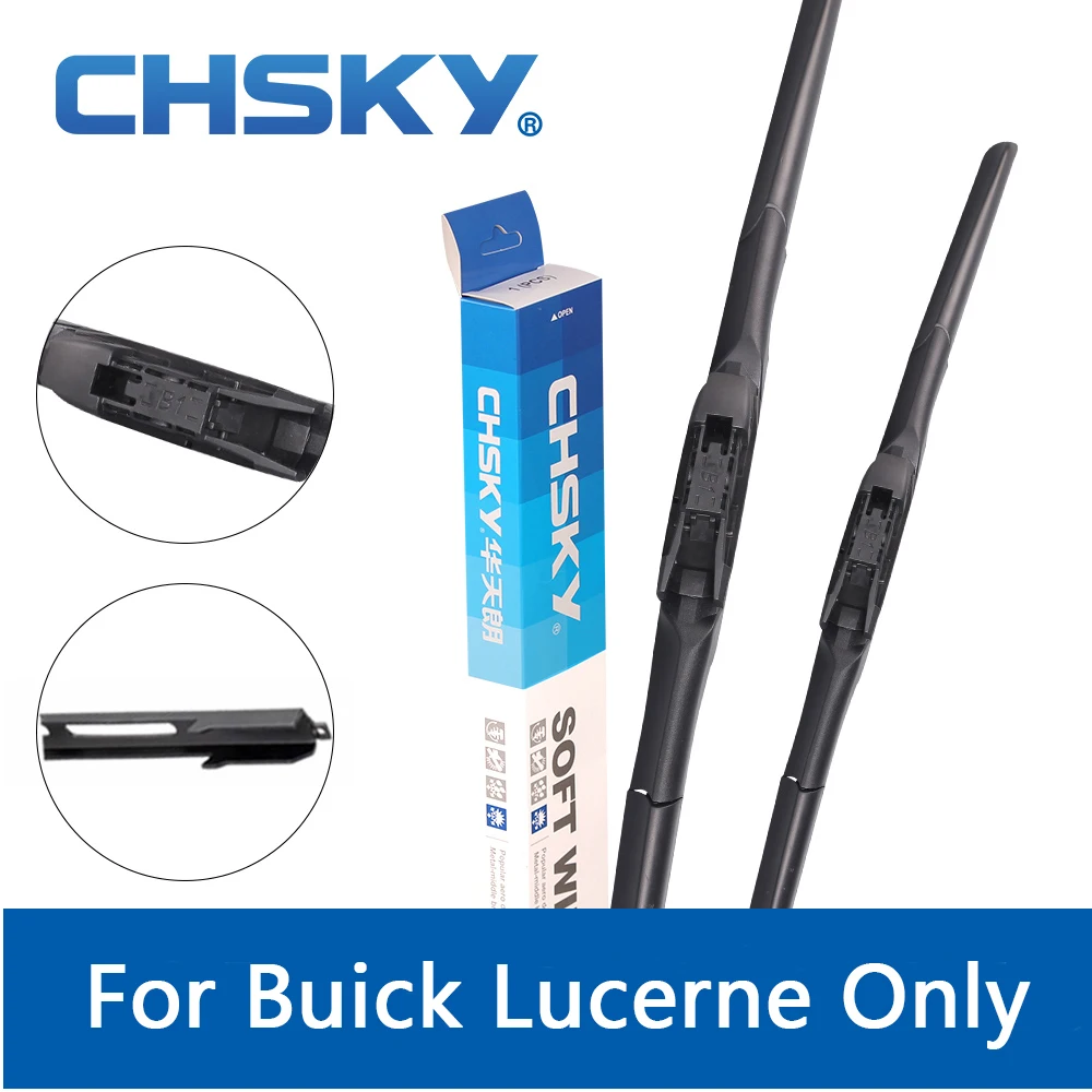 CHSKY Front Car Windshield Wiper Blade for Buick Lucerne 2006 2007 2008 2009 2010 2011 Pinch Tab