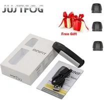 Justfog MINIFIT Starter Kit 370mAh all in one vape kit pk breeze kit with MINIFIT battery compact pod vaping device Justfog MINIFIT Starter Kit 370mAh all in one vape kit pk breeze kit with MINIFIT battery compact pod vaping device