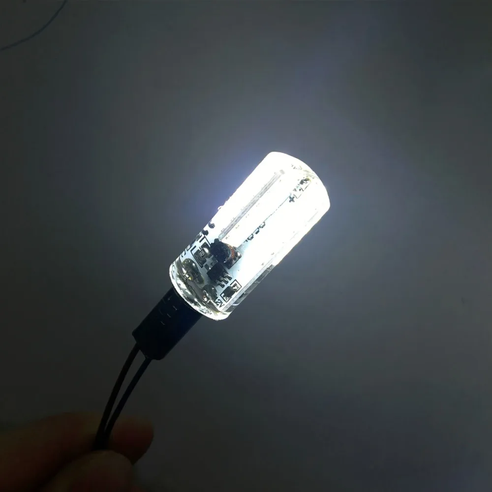 10 шт. G4 G9 светодиодный светильник AC/DC12V 110-220V 3014SMD кукурузная лампа замена галогенный светильник