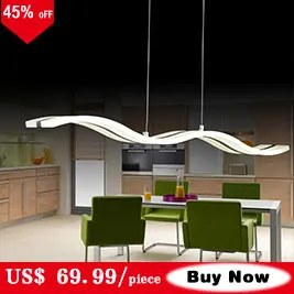 Современные светодиодные люстры акриловая Hangling лампы для Гостиная Спальня Кухня дома ЖК освещение люстр светильники AC110V 220 V
