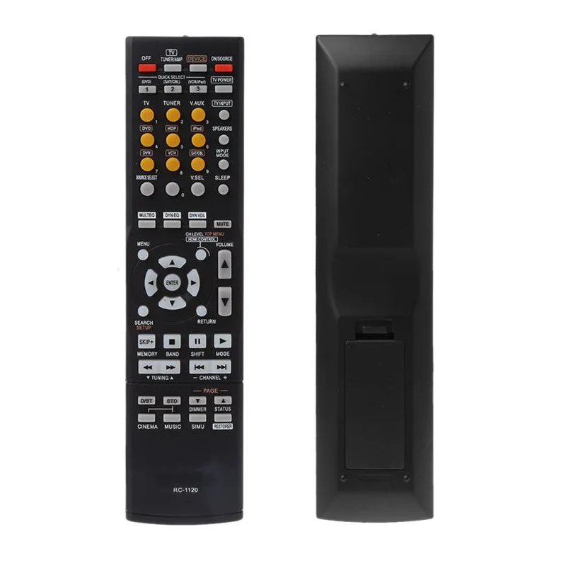 

Replaced Remote Control RC-1120 RC1120 for Denon AV Receiver AVR-590 DHT590BA AVR-1610 Television Controller Replacement