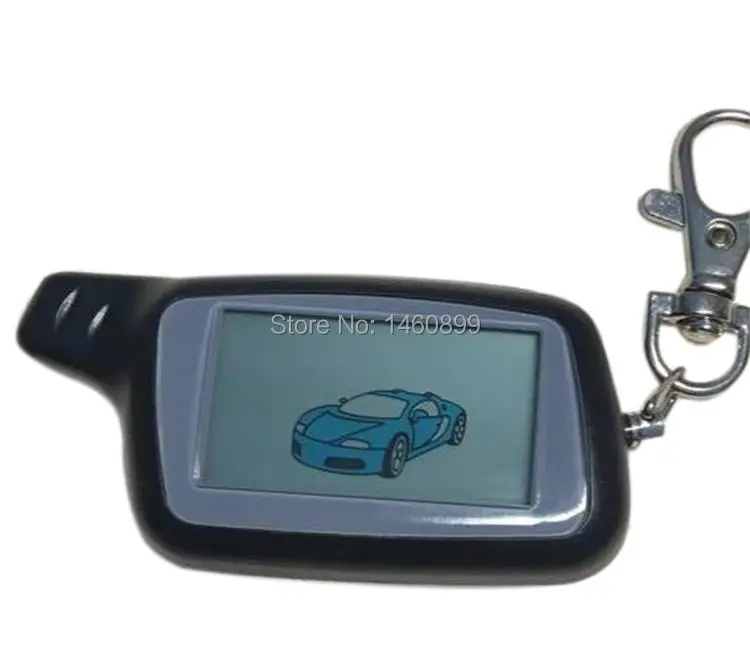 X5 ЖК-пульт дистанционного управления брелок цепь для русской версии безопасности автомобиля двухсторонняя Автомобильная сигнализация TOMAHAWK X5 брелок