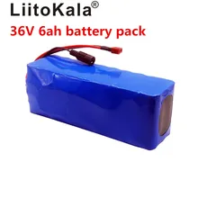 LiitoKala 36V 6ah 500W литиевая батарея 18650V электрический велосипед с DO чехол для велосипеда из ПВХ