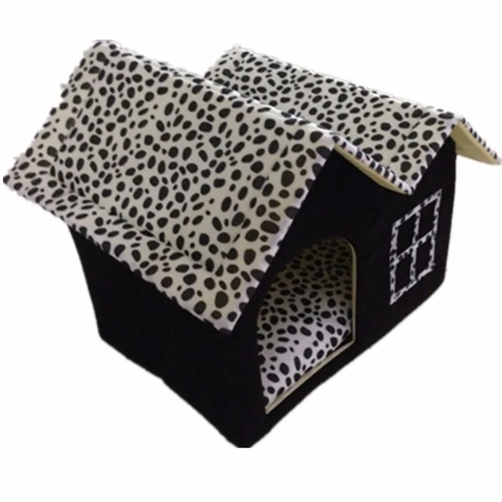 Mewah High End Teddy Anjing Kennel Ganda Tempat Teratas Pet Rumah